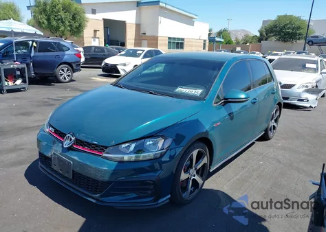 2018 Volkswagen Golf Gti 2.0T Autobahn/2.0T S/2.0T Se from USA, damaged, VIN 3VW447AU9JM293618